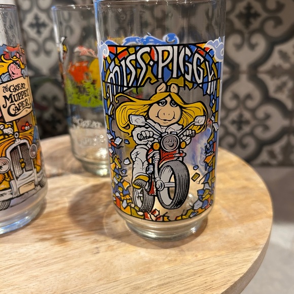 1981 Vintage Muppet McDonald’s Collector Glass Set of 5 - Picture 5 of 16